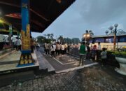 Kapolsek Gerung Pastikan Keamanan JCH Kloter 11 Lombok Barat