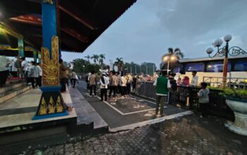 Kapolsek Gerung Pastikan Keamanan JCH Kloter 11 Lombok Barat