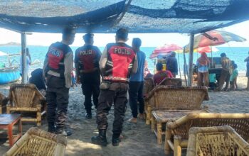 Polres Lombok Barat Tingkatkan Patroli Preventif di Obyek Wisata Pantai Cemara Lembar