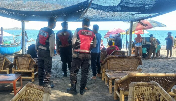 Patroli Polri di Pantai Cemara: Wujud Nyata Perlindungan Wisatawan