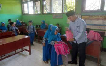 Polsek Kediri Kawal Ketat Distribusi Program MBG di Sekolah