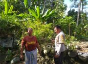 Bhabinkamtibmas Desa Jagaraga Sosialisasikan Program Ketahanan Pangan