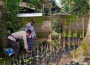 Bhabinkamtibmas Kuripan Edukasi Warga Soal Ketahanan Pangan Lokal