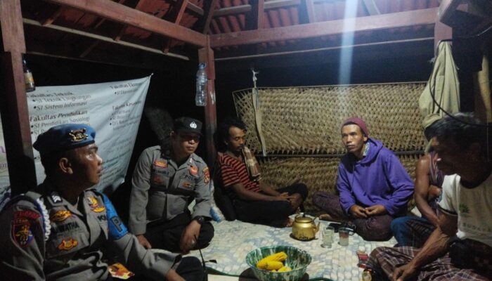 Polsek Lembar Intensifkan Patroli Malam untuk Tekan Kejahatan 3C dan Curnak