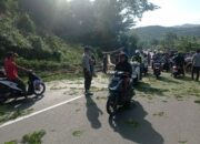 Respons Cepat Polsek Lembar Jaga Kamtibmas di Kegiatan Warga