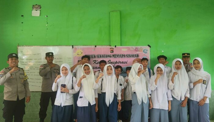 Edukasi Bahaya NAPZA dan Bullying, Polsek Sekotong Kunjungi MTs Bertong
