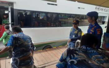Arus Wisatawan di Senggigi Dijaga Ketat Aparat Gabungan NTB