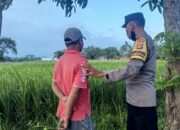 Bhabinkamtibmas Kuripan Ajak Warga Manfaatkan Lahan Kosong