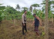 Bhabinkamtibmas Labuapi Gandeng Petani Tingkatkan Ketahanan Pangan dan Jaga Kamtibmas