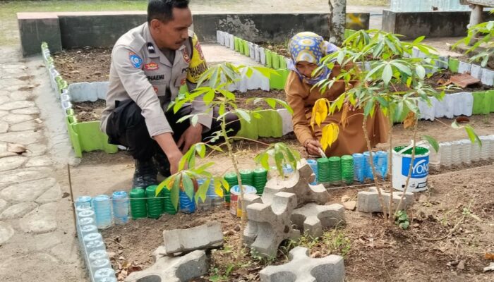 Aipda Suhaemi Ajak Warga Batusamban Wujudkan Ketahanan Pangan Lokal