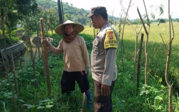 Bhabinkamtibmas Taman Ayu Galakkan Ketahanan Pangan Keluarga