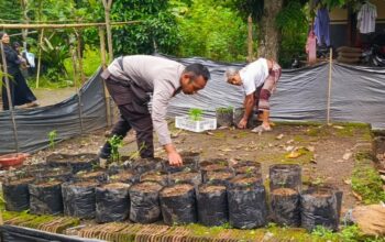 Dari Kuripan untuk Indonesia Gerakan Kemandirian Pangan Polri