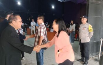 “Amankan Ibadah, Polsek Sandubaya Wujudkan ‘Minggu Kasih’ di Gereja Pantekosta Maranata”