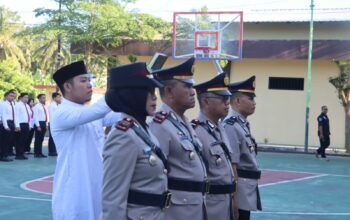 Serah Terima Jabatan di Polres Lombok Utara, Kapolres Tekankan Profesionalisme dan Loyalitas dalam Bertugas