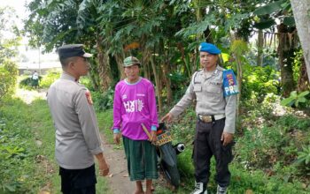 Polsek Kuripan Edukasi Warga soal Kamtibmas dan Cuaca Ekstrem