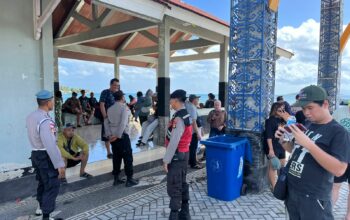 Polsek Sekotong Antisipasi Kejahatan di Tempat Wisata Lombok Barat