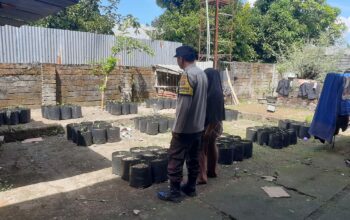 Kolaborasi Polri dan Warga Dusun Telabah Geres Wujudkan Swasembada Pangan
