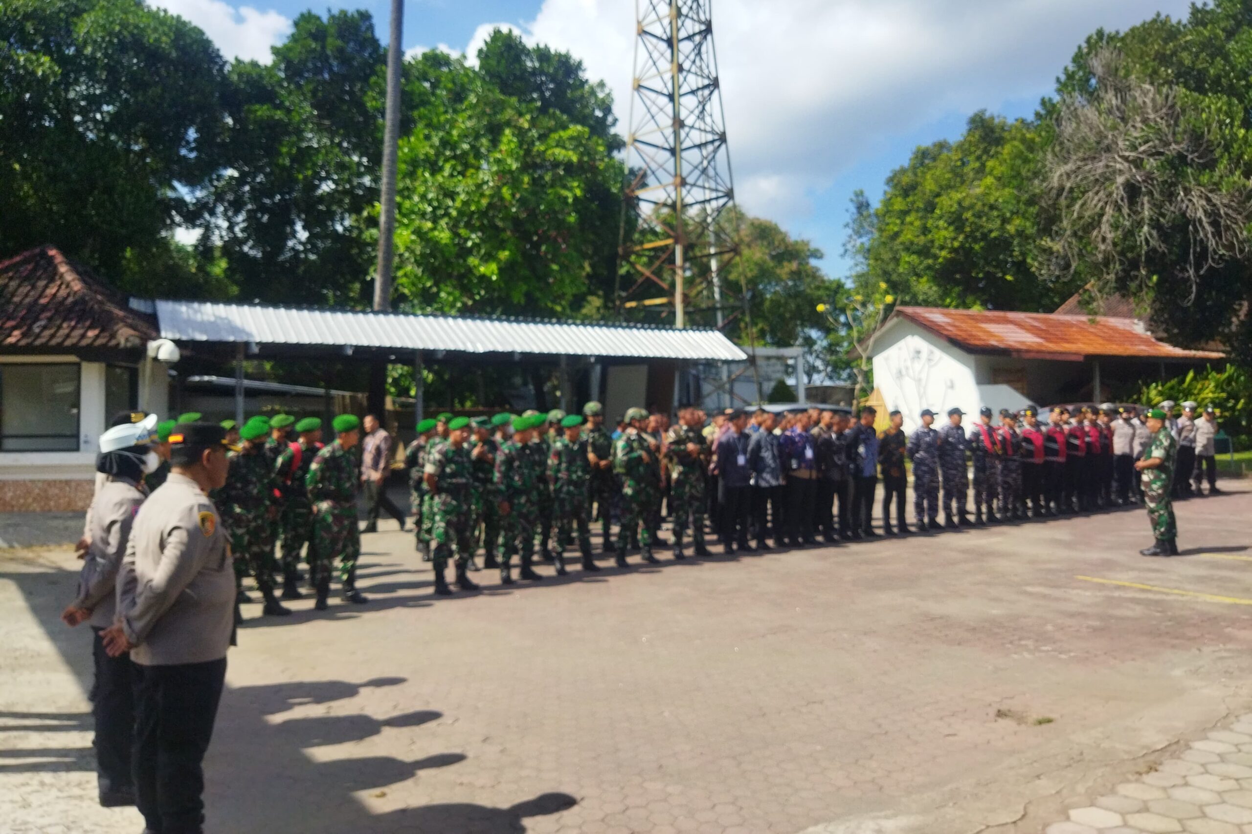 Ibu Wapres Kunjungi Lombok Barat, Polres Gelar Apel Keamanan Ketat