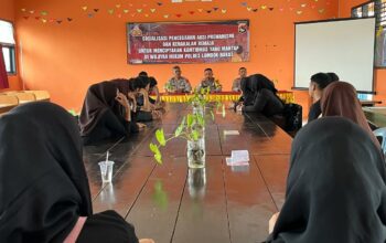Polres Lombok Barat Edukasi Pelajar Kediri Cegah Narkoba dan Kenakalan Remaja