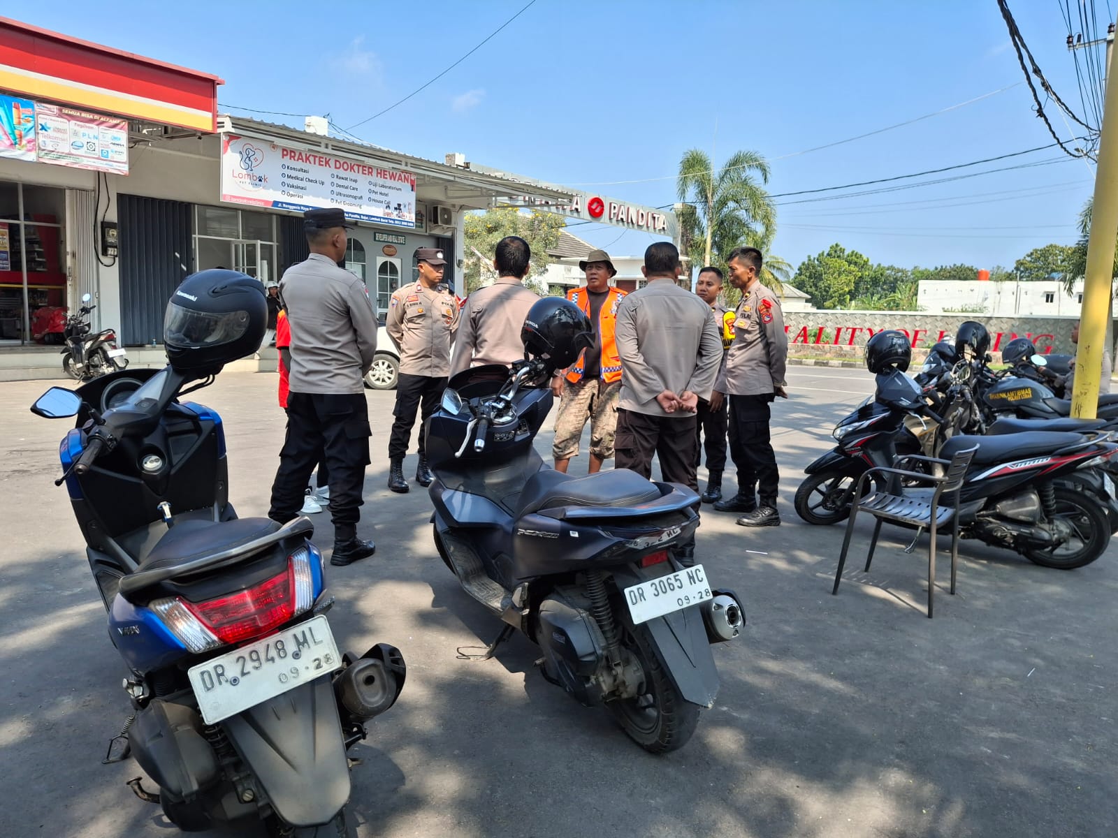 Polres Lombok Barat Gandeng Pengelola Parkir Cegah Gangguan Kamtibmas