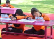 Mewarnai Semangat Bhayangkara di SLBN 2 Lombok Barat