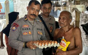 Aksi Nyata Polres Lombok Barat Bantu Warga Lewat Nutrisi Mantap