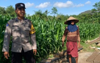 Polri Sambangi Petani Aik Ampat, Perkuat Ketahanan Pangan Lokal