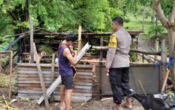 Polsek Batulayar Aktifkan Program Pangan Mandiri di Lombok Barat
