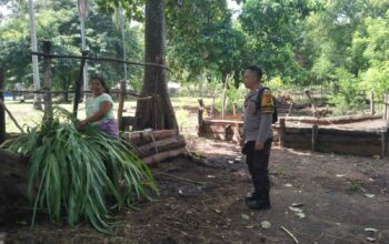 Sinergi Polri-Masyarakat Bangun Ketahanan Pangan Lokal di Batulayar