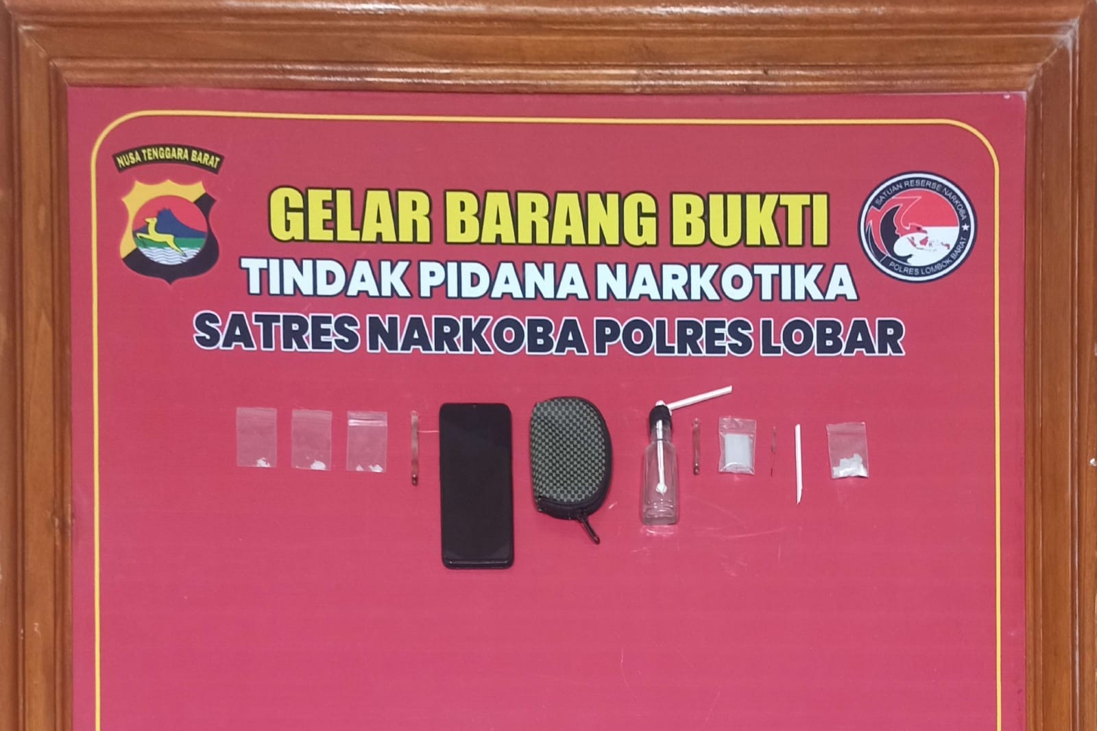 Residivis Pengedar Sabu Ditangkap di Lombok Barat