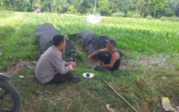 Polres Lombok Barat Dukung Petani Wujudkan Ketahanan Pangan di Lembar