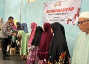 Kepedulian Polri Terwujud di Kediri lewat Bantuan Sembako Hari Bhayangkara