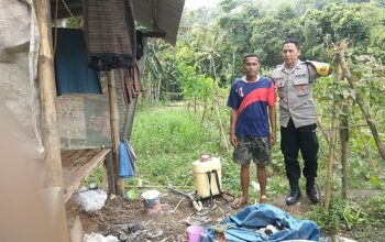 Polsek Gerung Aktif Bina Warga Babussalam Wujudkan Desa Mandiri Pangan