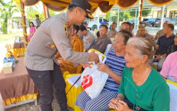Polres Lombok Utara, Jaga Kerukunan Dengan Resmikan Vihara Diraya Manggala