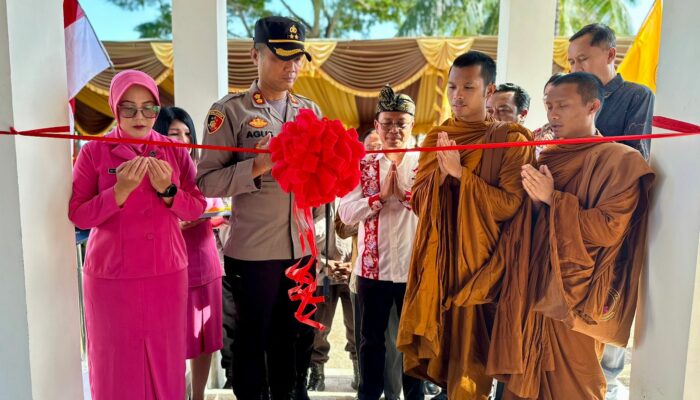 Vihara Diraya Manggala Diresmikan: Simbol Inklusivitas dari Jantung Polres Lombok Utara