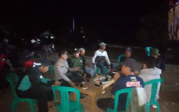 Kapolsek Bayan Bersama Stakeholder Amankan Hiburan Malam Jelang Event Motor Trail Explore Wisata