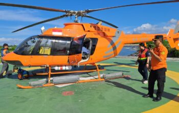Insiden di Rinjani: Helikopter SGi Air Bali Bantu Evakuasi Pendaki Belanda yang Terjatuh