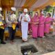 Simbol Harmoni: Polres Lombok Utara Hadiri Peletakan Batu Pertama Bale Gong Pura Amerta Giri Rinjani