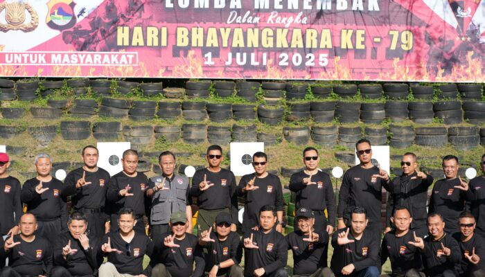 Kapolresta Mataram Ikuti Lomba Menembak Hari Bhayangkara ke-79, Wujudkan Sinergitas TNI-Polri dan Lembaga Daerah