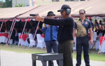 Sinergi Lintas Instansi Kawal Keamanan NTB: Korem 162/WB Tampil Gemilang di Ajang Menembak Hari Bhayangkara ke-79
