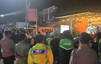 Nobar Timnas U-23 AFC 2025 Aman Terkendali, Berkat Pengamanan Petugas Polsek Mataram!