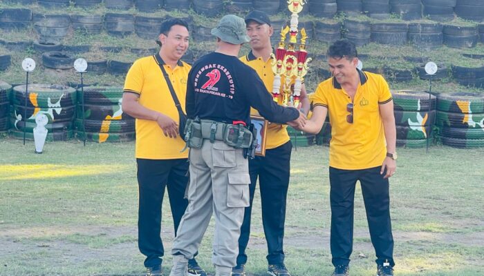 Sinergi Solid di Hari Bhayangkara ke-79: Tim Menembak Polresta Mataram Raih Juara 2 dalam Lomba Menembak Polda NTB