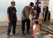 Kemanusiaan dalam Seragam, Polsek Lembar Distribusikan Bantuan Tongkat kepada Warga Disabilitas