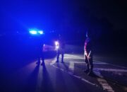 Patroli Blue Light Polres Lombok Barat Perkuat Keamanan di Bypass BIL II