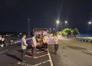 Polsek Gerung Intensifkan Patroli Malam di Jalur Bypass BIL Lombok Barat