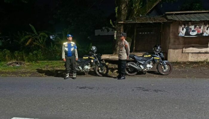 Polsek Kuripan Intensifkan Patroli di Titik Rawan Dusun Dasan Geres Pande