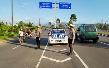 Polres Lombok Barat Intensifkan Pengawasan Jalur Strategis Bypass BIL