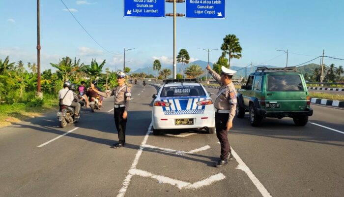 Polres Lombok Barat Intensifkan Pengawasan Jalur Strategis Bypass BIL