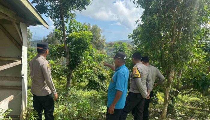 Dukung Ketahanan Pangan, Polsek Lembar Evaluasi Lahan HKM di Mareje Timur