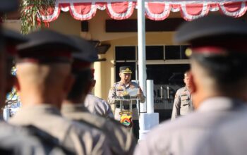 Upacara Kenaikan Pangkat Polres Lombok Barat: Momentum Profesionalisme